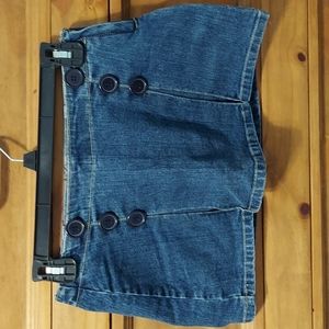 Angels Size 3 Junior's Denim Skorts